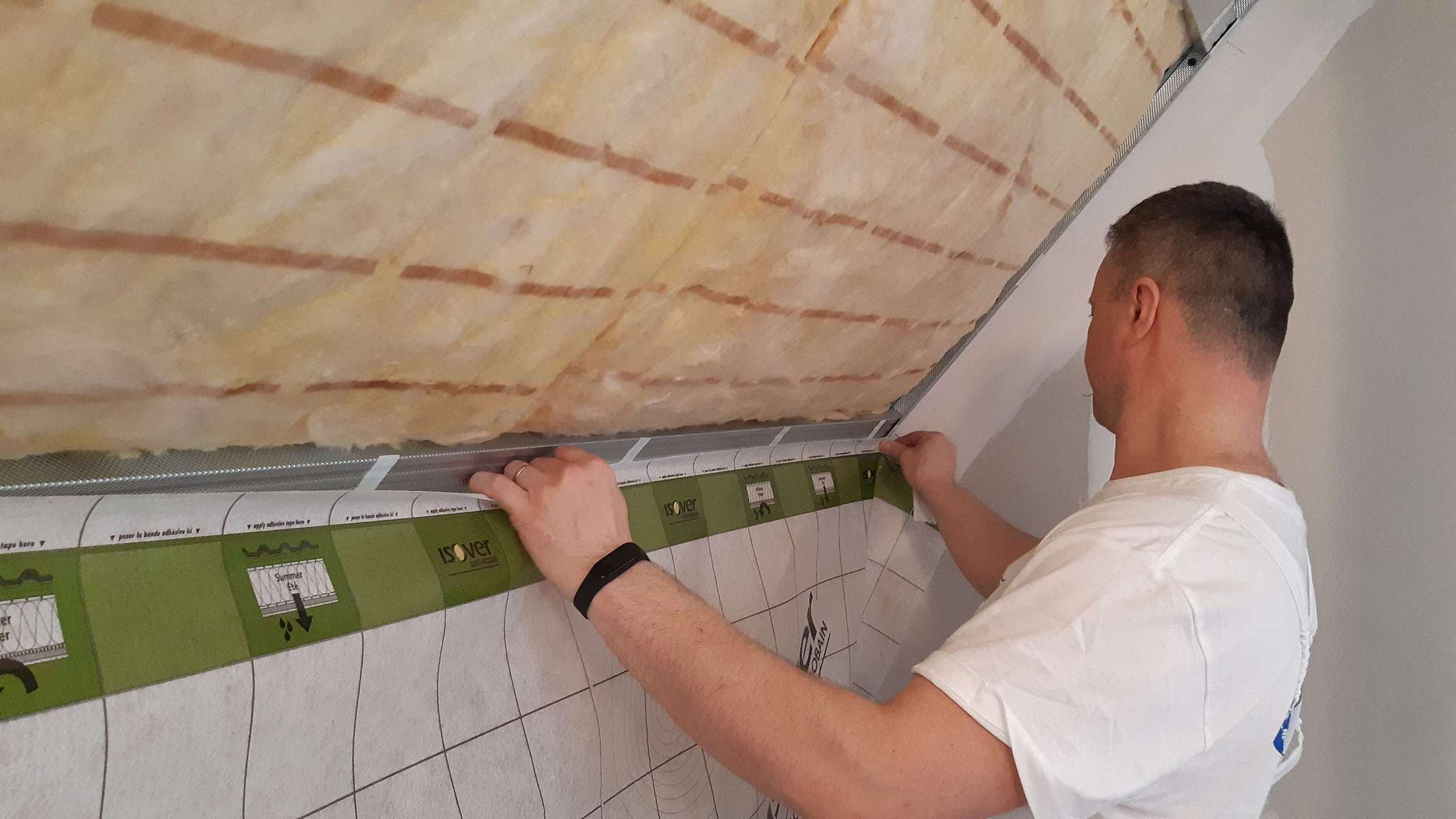 Isover Integra ZKF 1-032 λ 0,031 izolační rolovaný pás tepelná izolace_aplikace4