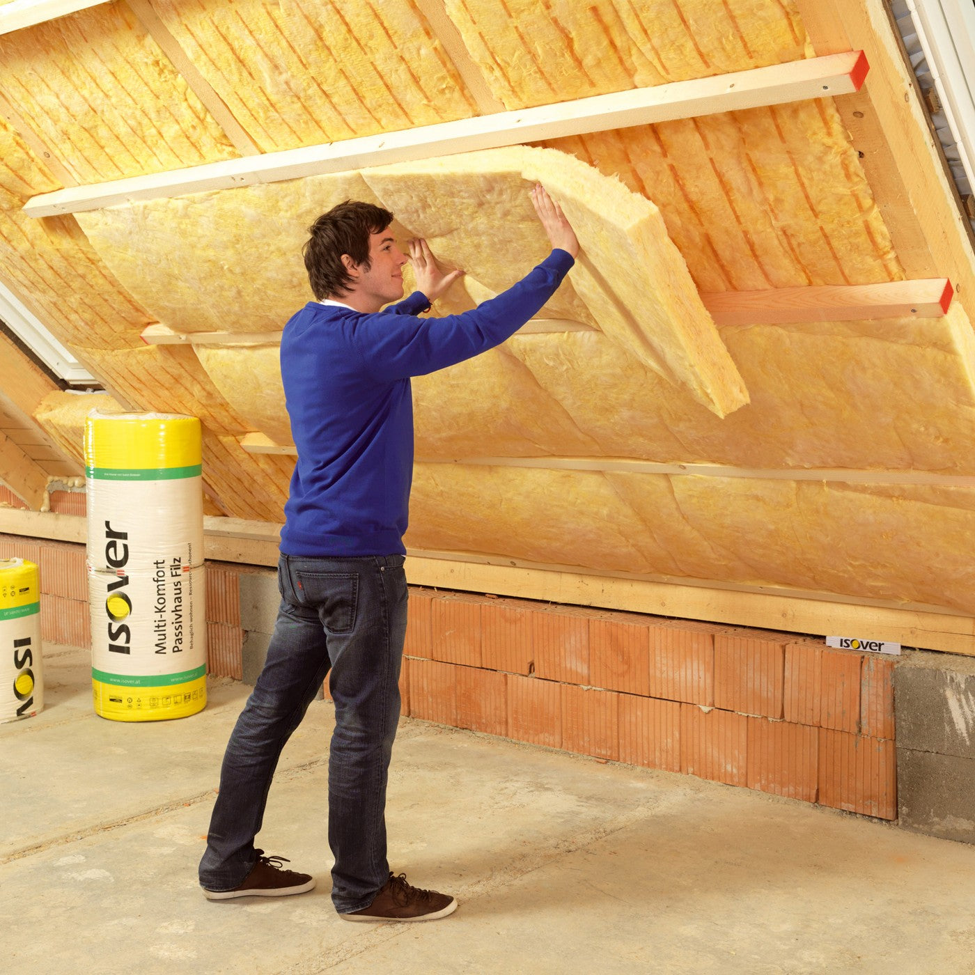 Isover PIANO λ 0,037 izolační pás tepelná izolace