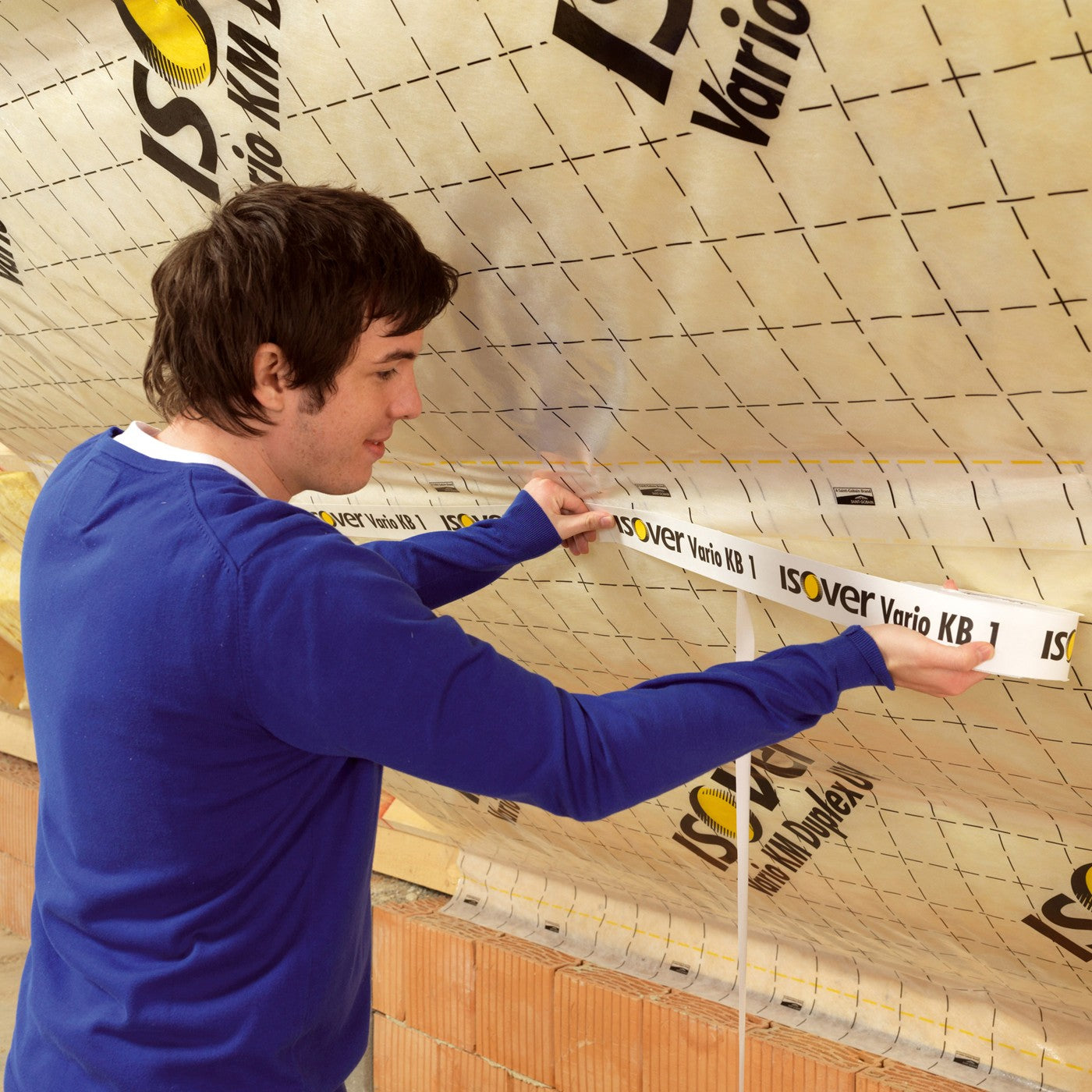 Isover PIANO λ 0,037 izolační pásy tepelná izolace_montáž