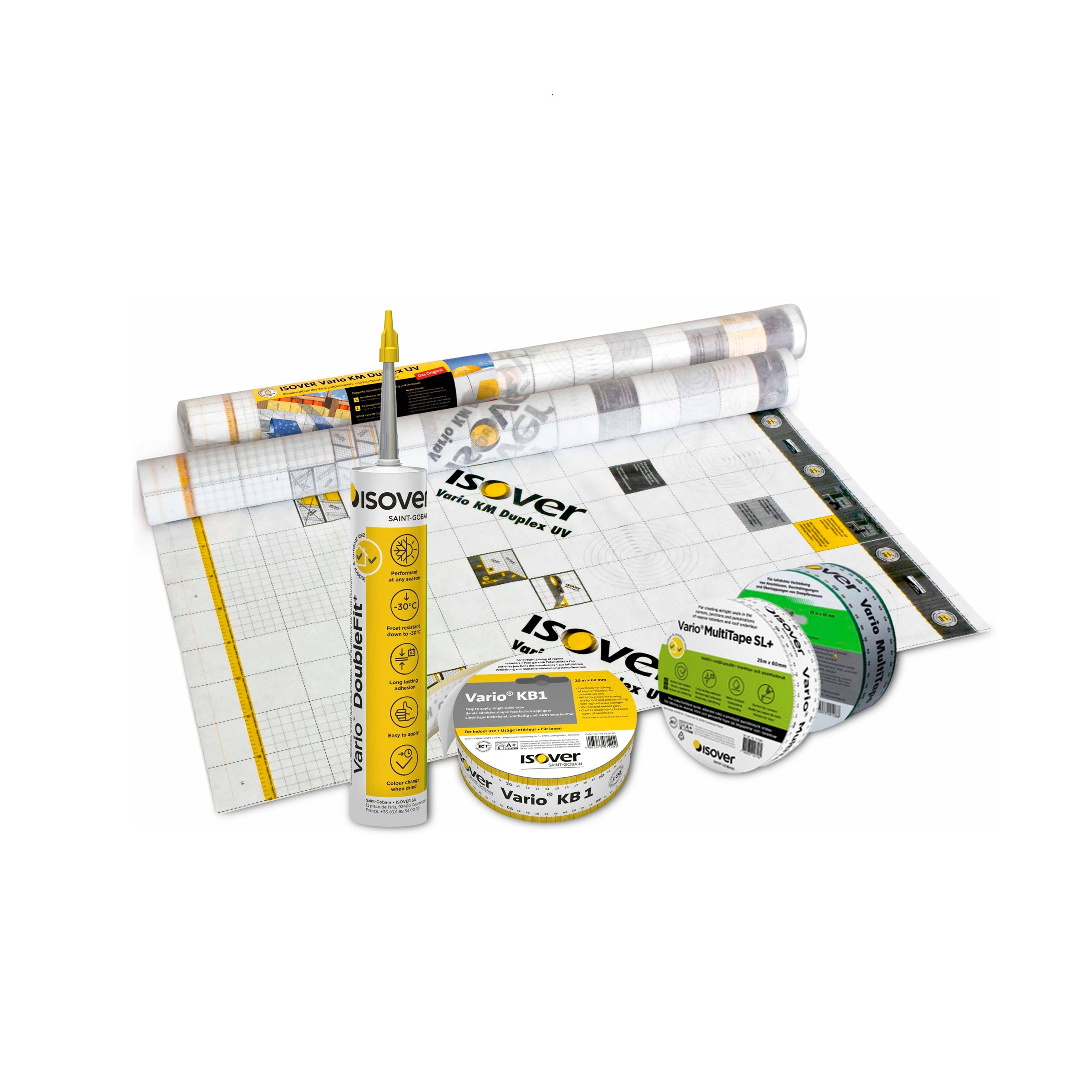 Isover Vario DoubleFit+ tmel na parozábranu 310 ml_set