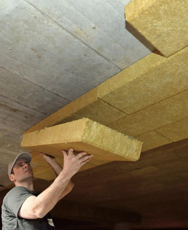 Isover Top V λ 0,040 izolační desky interiérová tepelná izolace_montáž