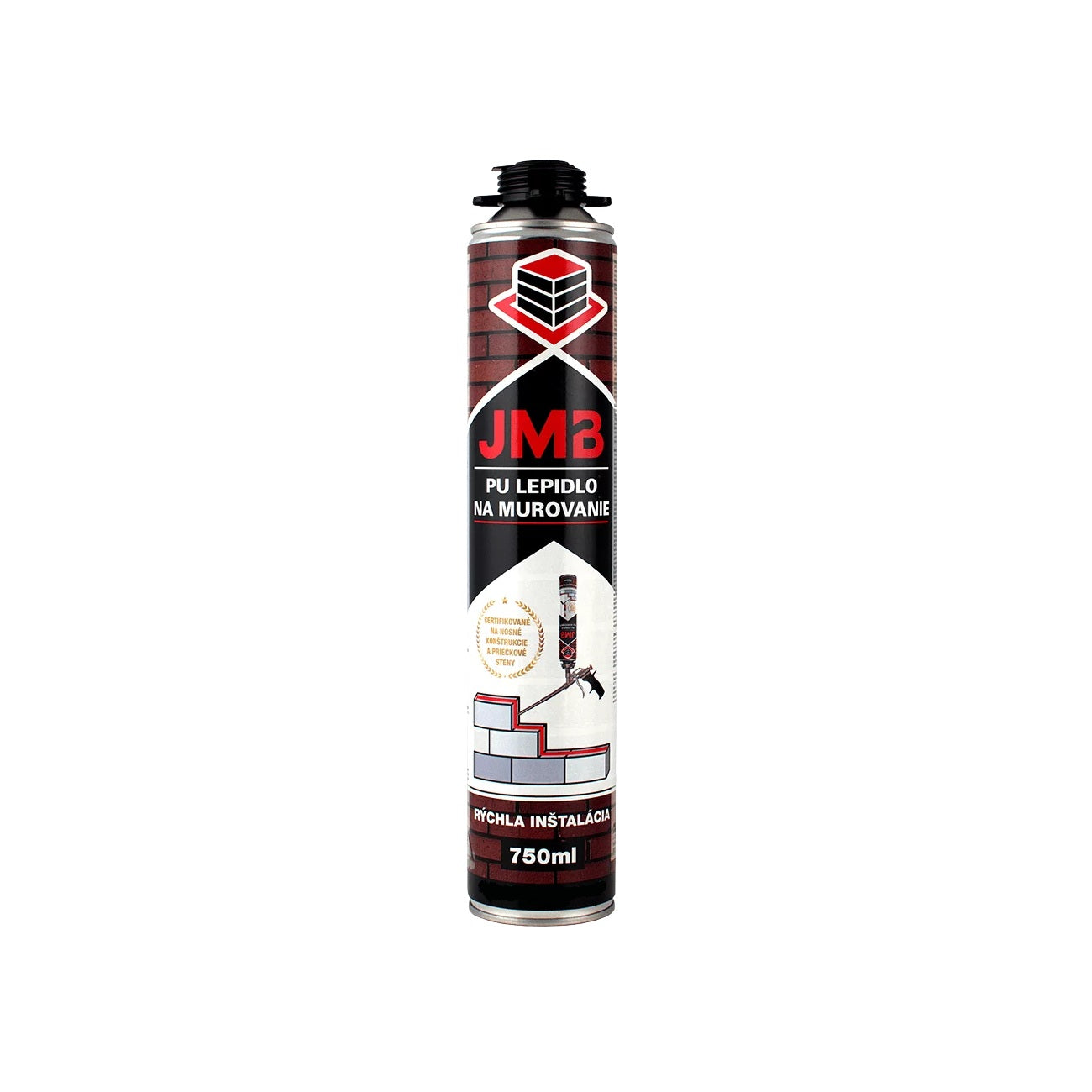 JMB montážní PUR lepidlo na zdění pistolové 750 ml