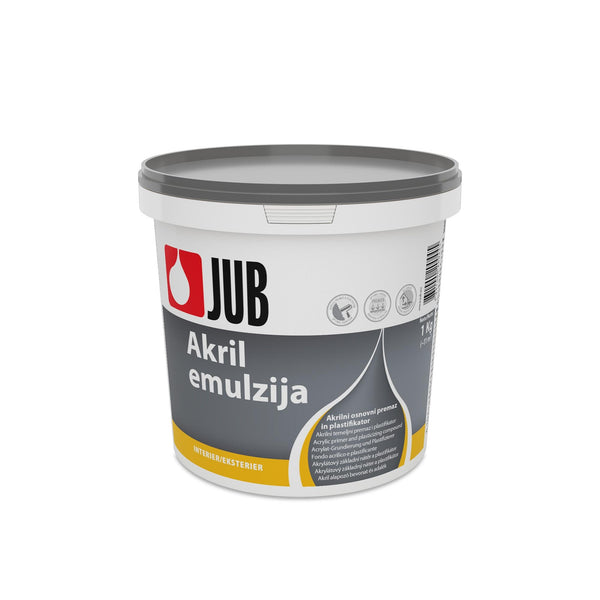 JUB AKRYL Emulze akrylátový základní nátěr a plastifikátor 1 kg