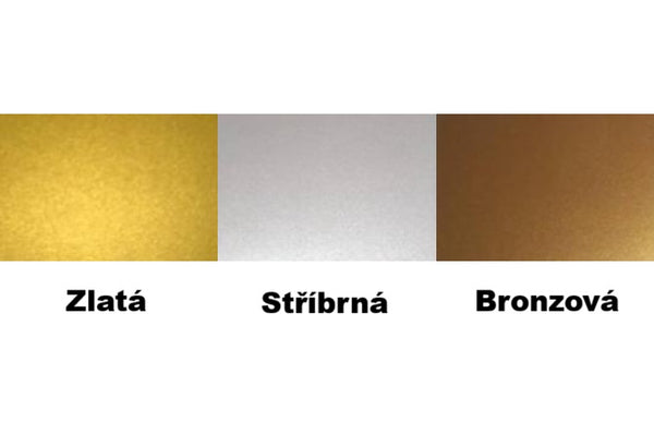 JUB DECOR Acrylcolor akrylátová metalická fasádní barva_odstíny