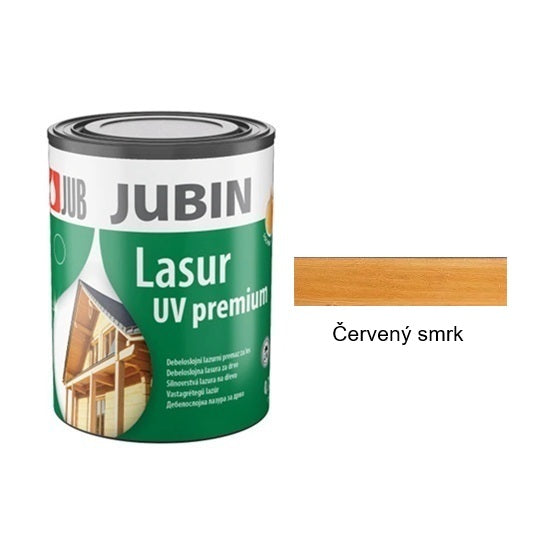 JUBIN LASUR UV Premium silnovrstvá lazura na dřevo
