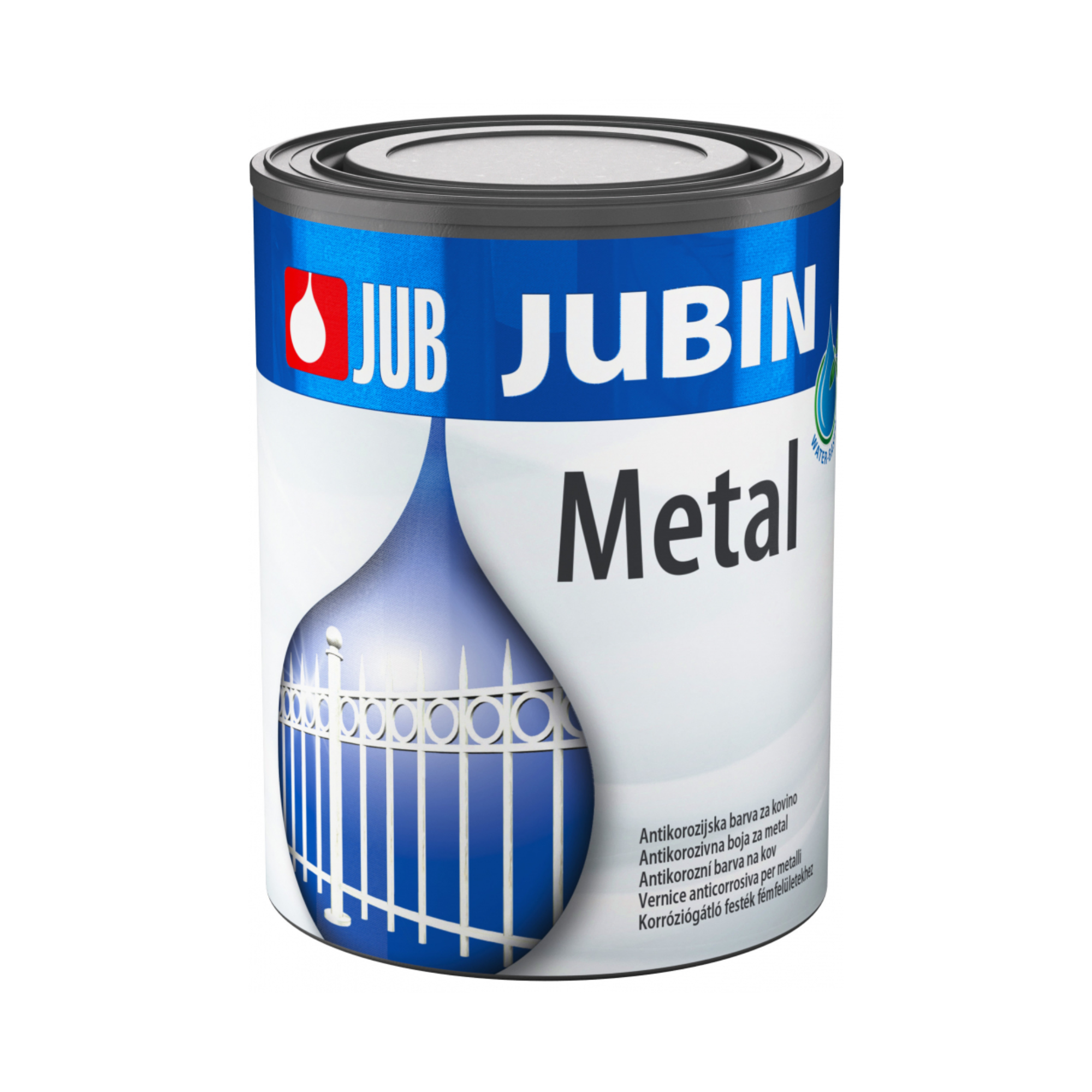 JUB JUBIN Metal akrylátová rychleschnoucí antikorozní barva na kov