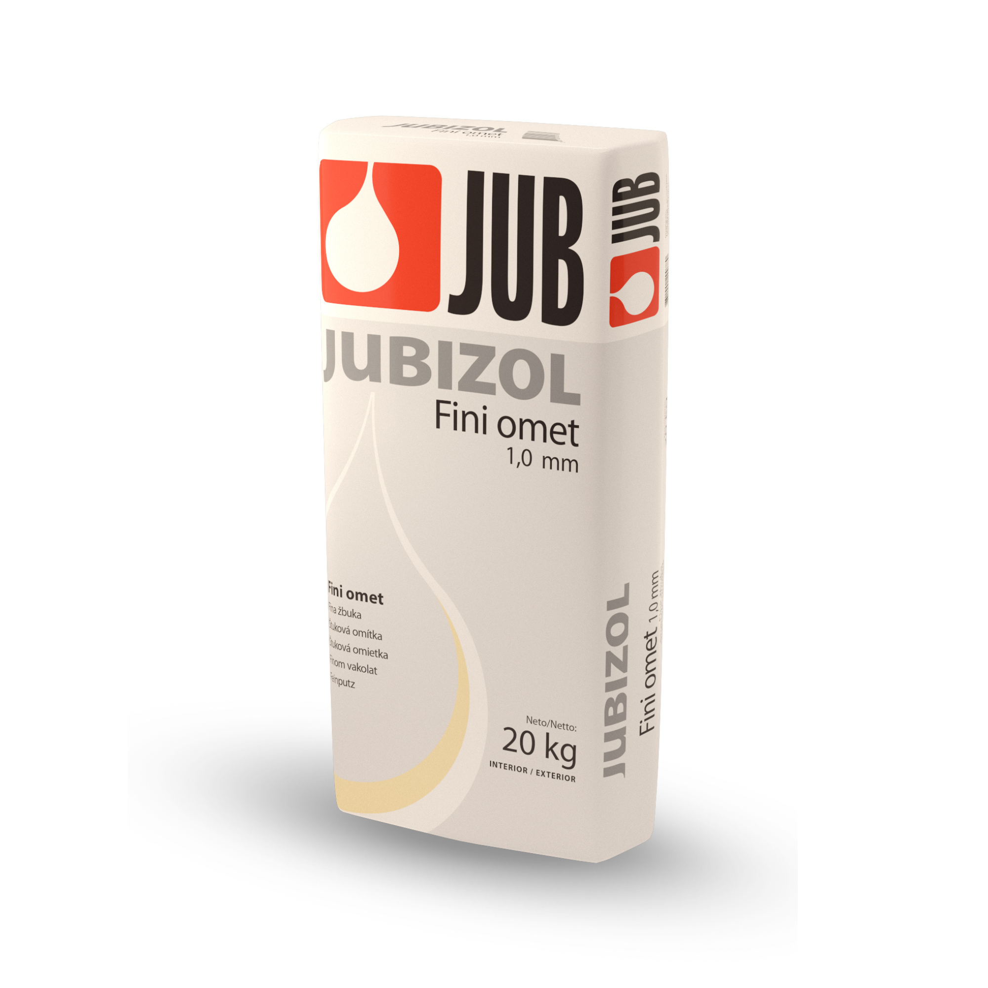 JUB JUBIZOL Fini omet vodoodpudivá závěrečná omítka