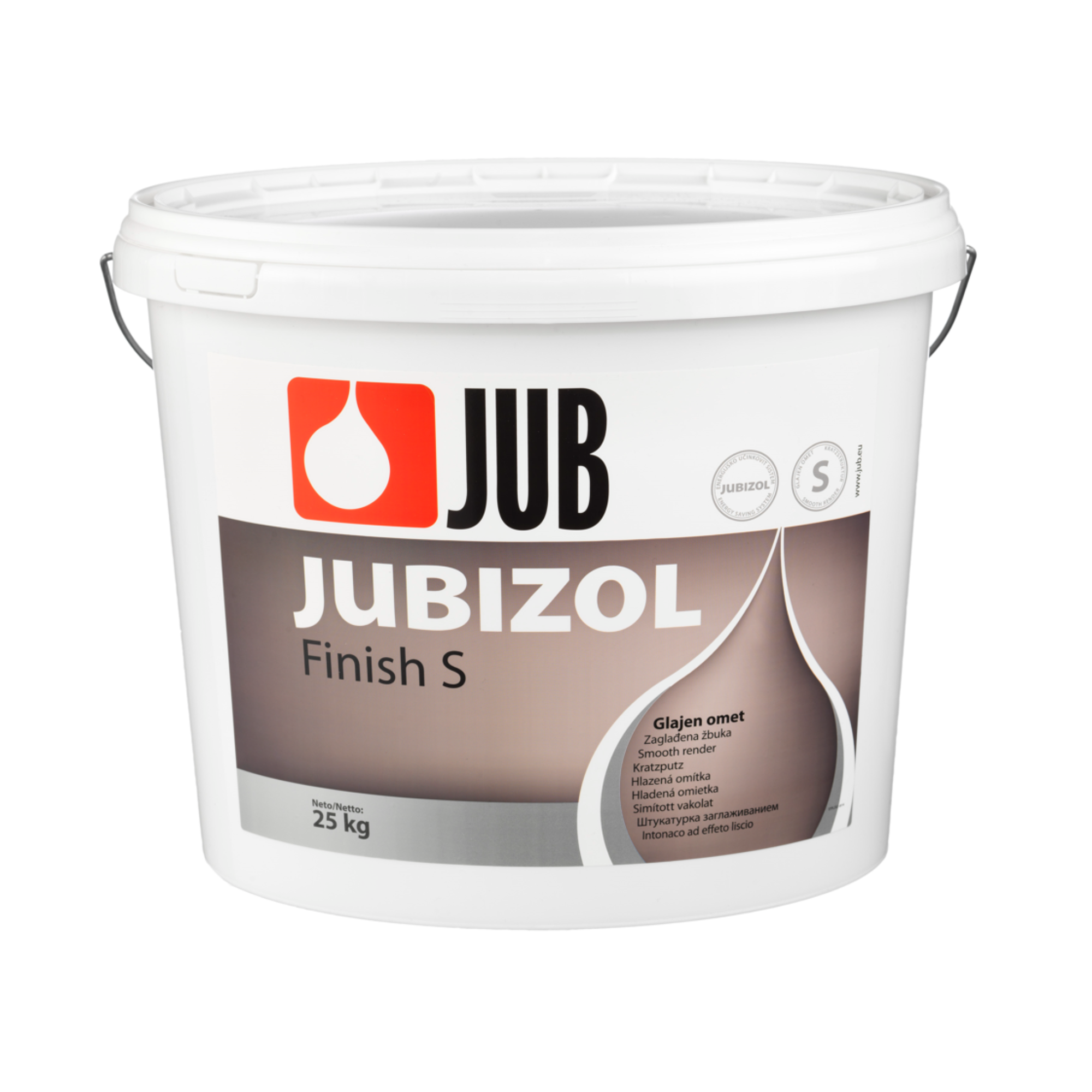JUB JUBIZOL Finish S akrylátová dekorativní fasádní omítka 25 kg