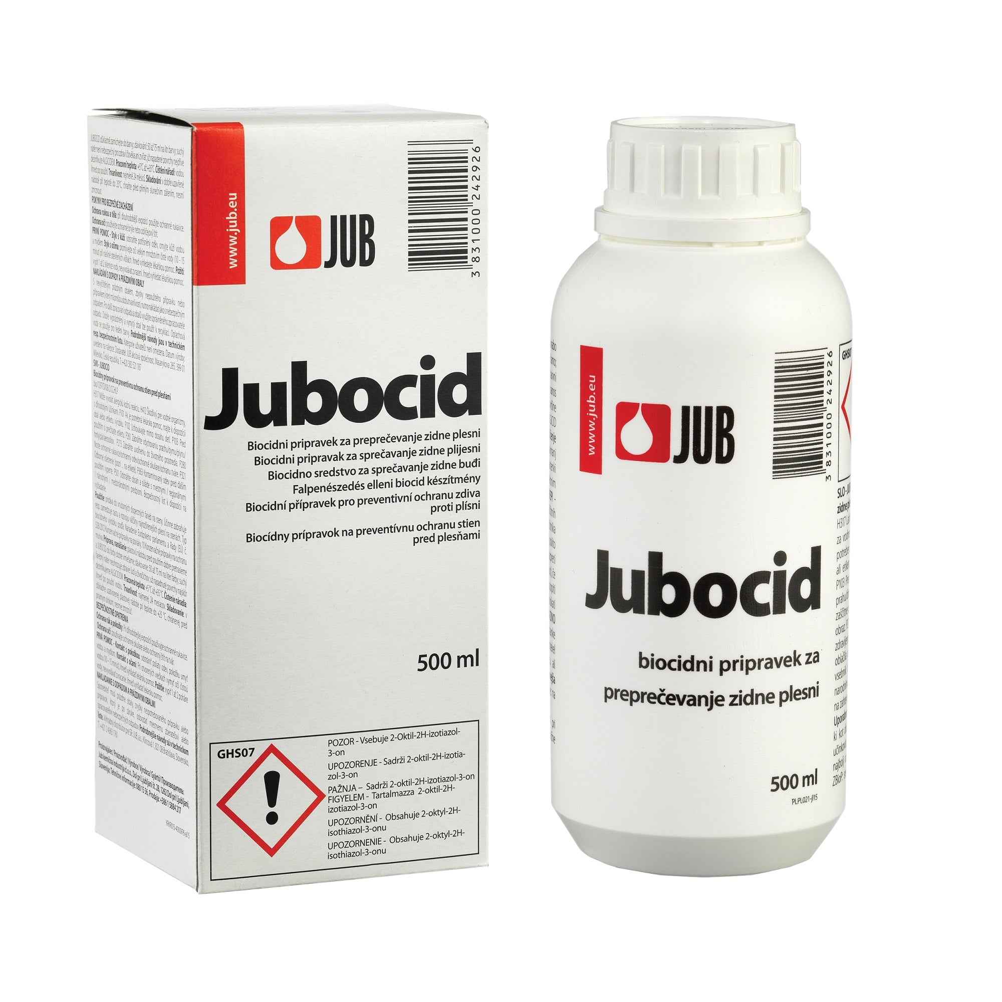 JUB JUBOCID PLUS protiplísňová přísada do interiérových barev 0,5 l