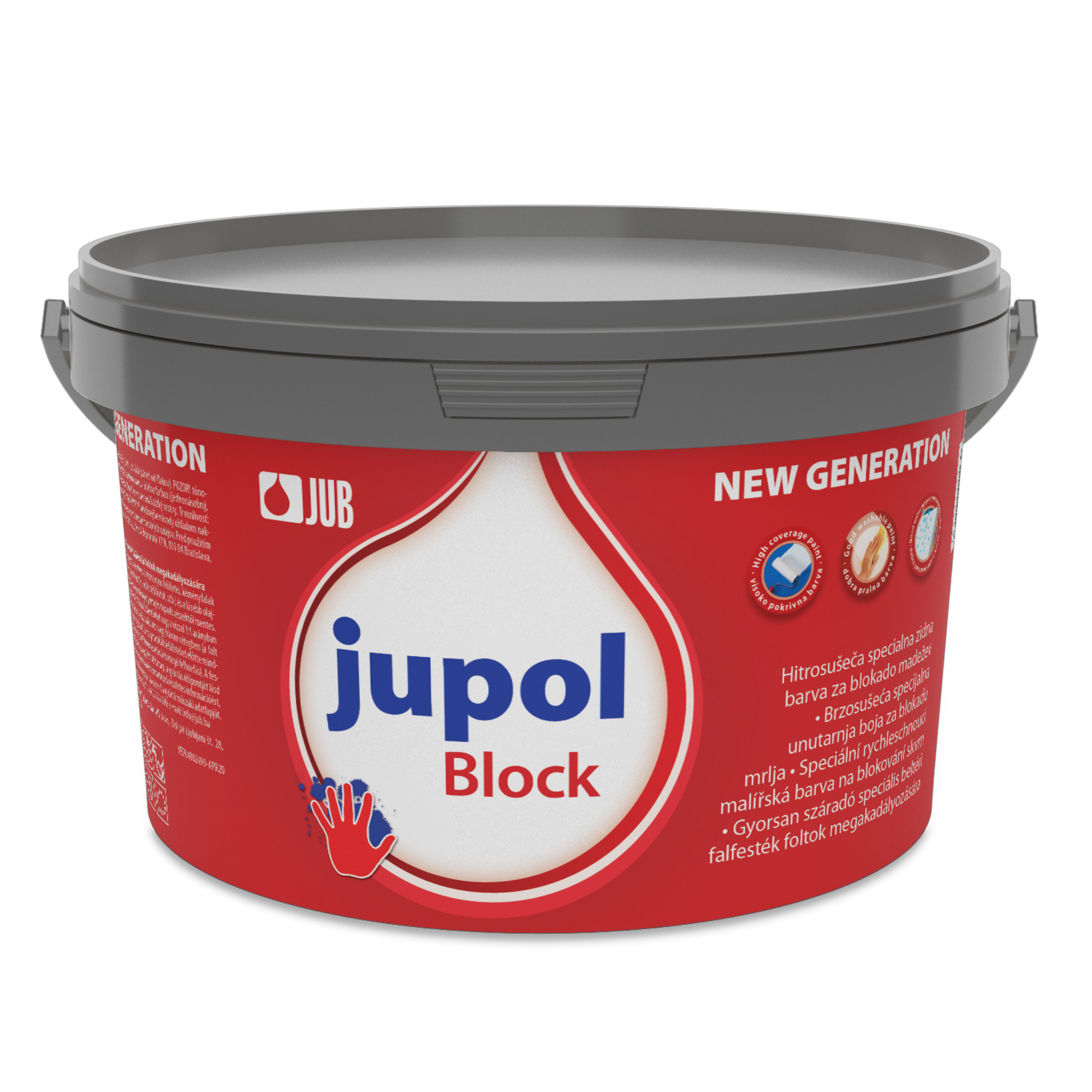 JUB JUPOL Block NEW GENERATION barva na blokování skvrn 2 l