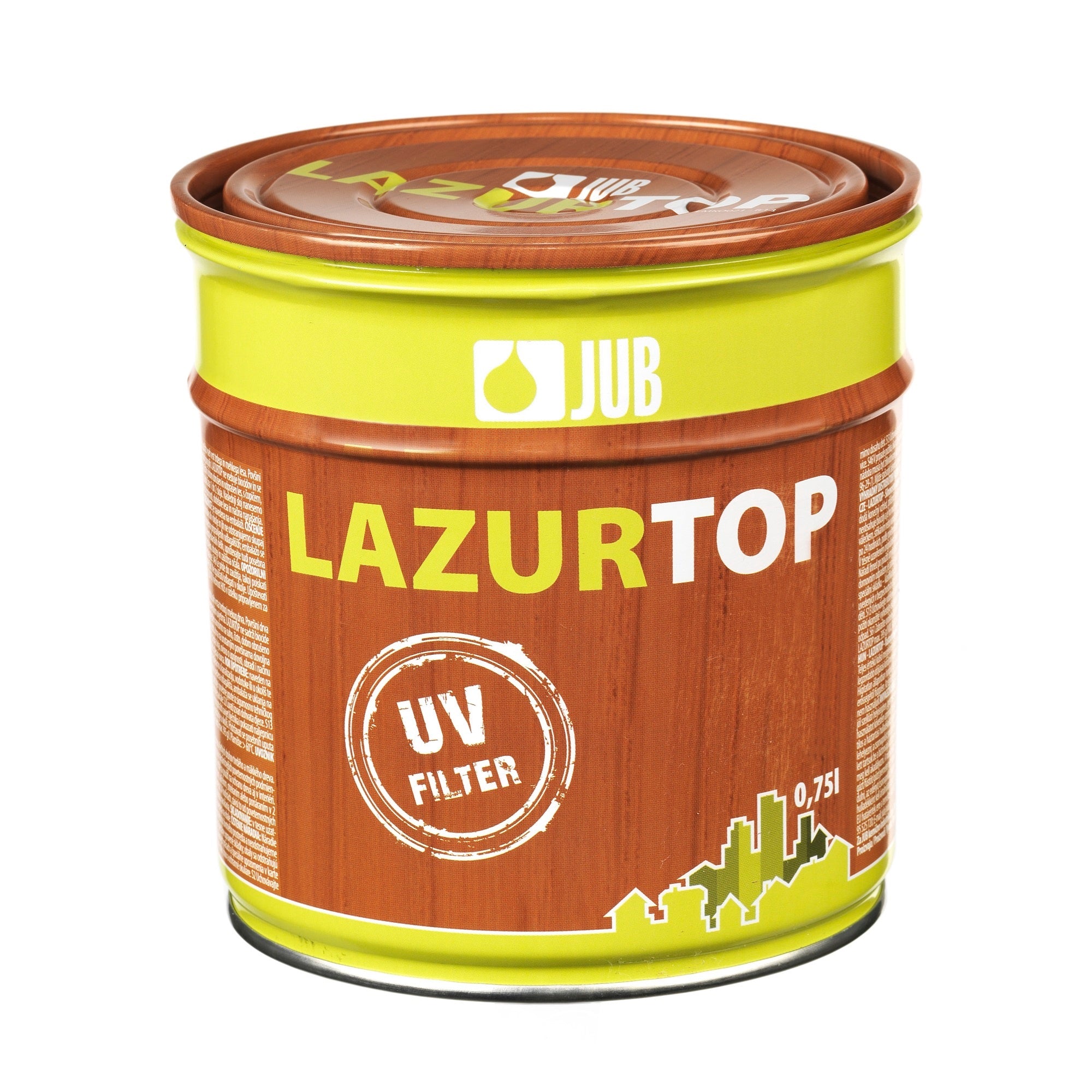 JUB LAZURTOP silnovrstvá lazura na dřevo 0,75 l