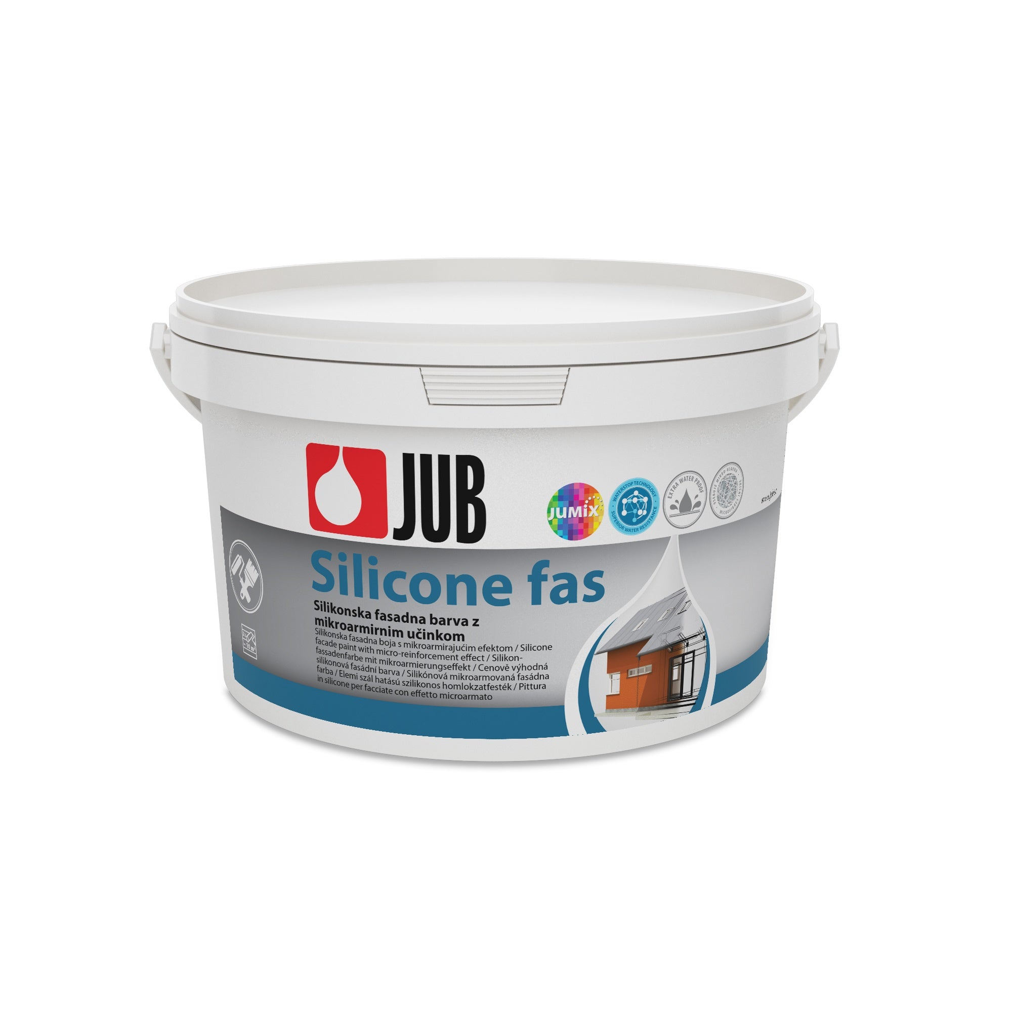 JUB Silicone fas bílá silikonová fasádní barva 2 l