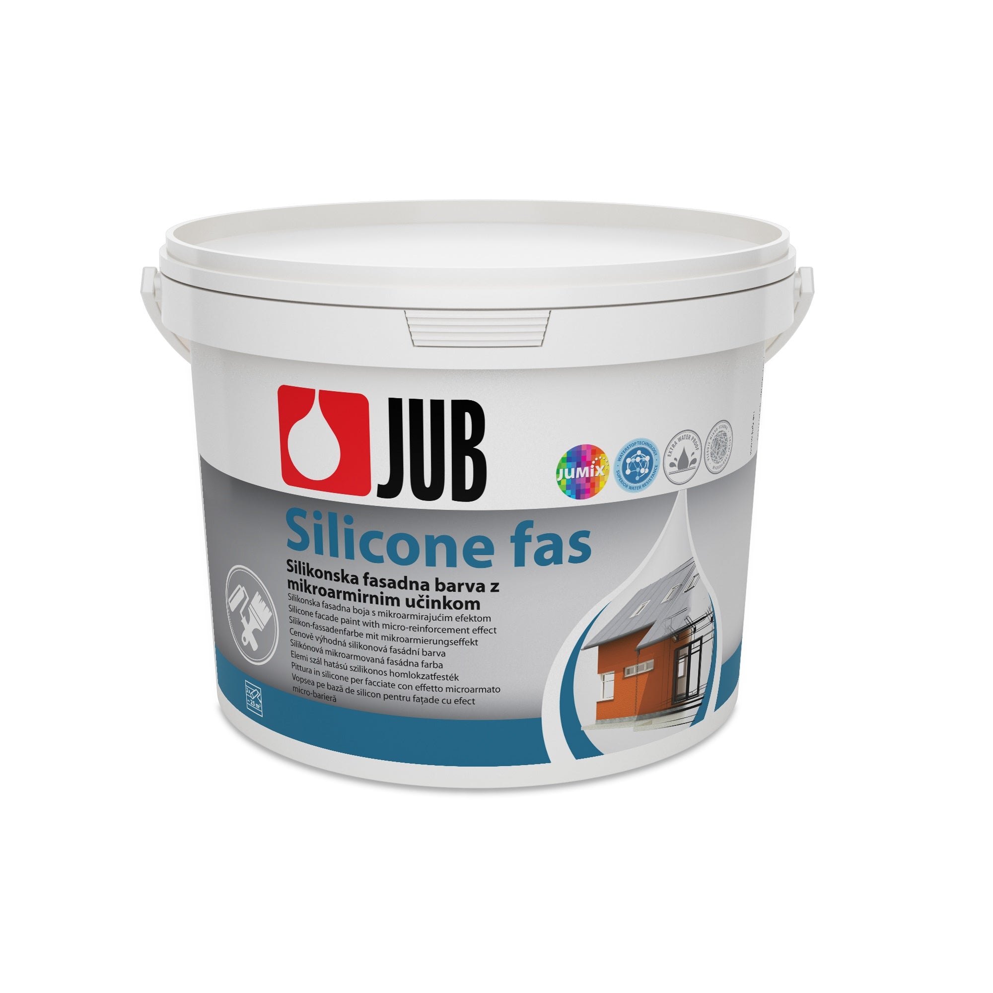 JUB Silicone fas bílá silikonová fasádní barva 5 l
