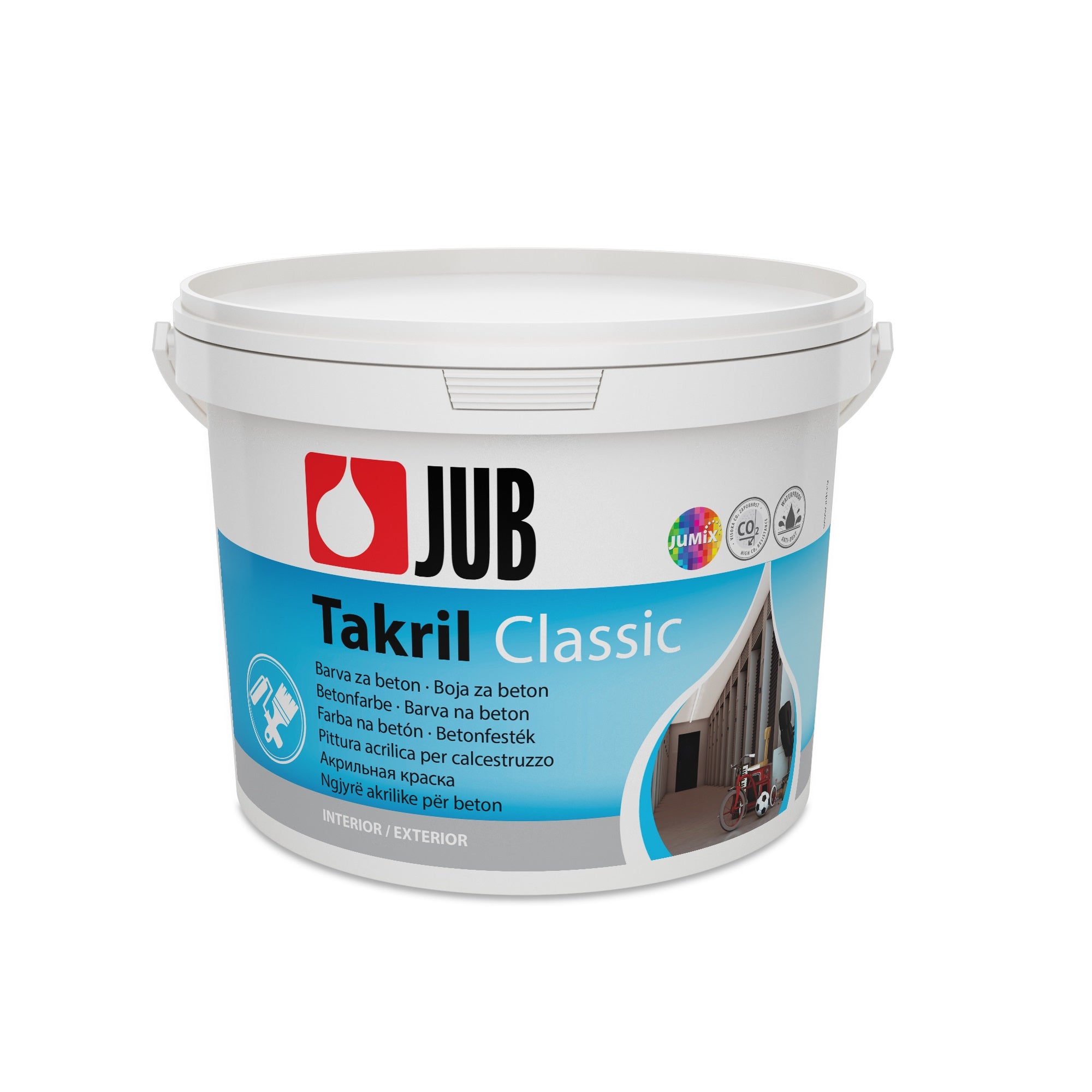 JUB TAKRIL Classic Akrylátová disperzní barva na beton 5 l