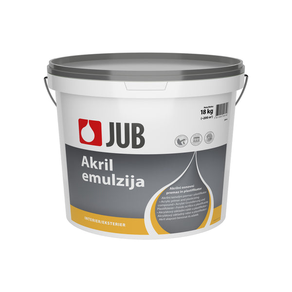JUB AKRYL Emulze akrylátový základní nátěr a plastifikátor 18 kg