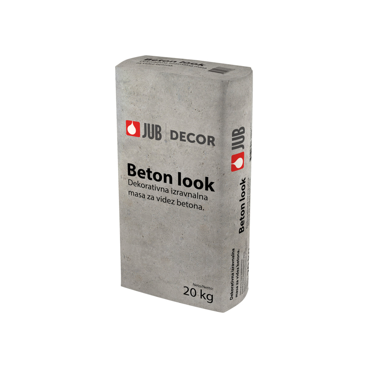JUB DECOR Beton look vnitřní dekorační betonová omítka 20 kg