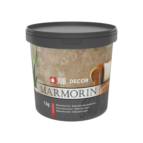 JUB DECOR Marmorin bílý akrylátový dekorační tmel na zeď 1 kg