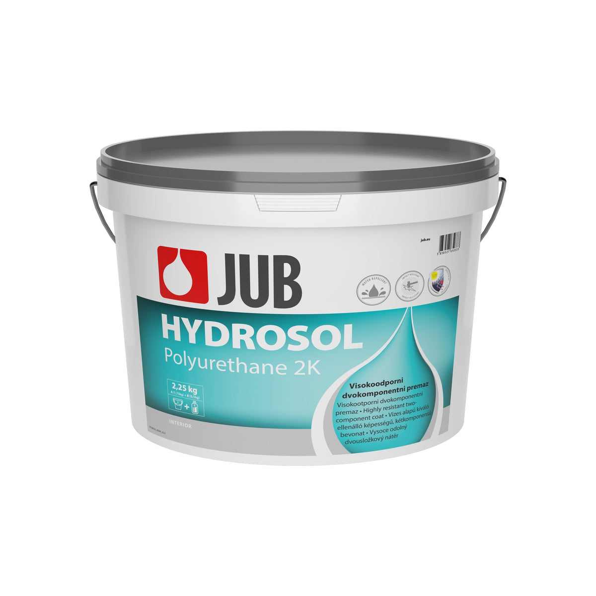 JUB HYDROSOL Polyurethane 2K Dvousložková polyuretanová hydroizolace 2,25 kg