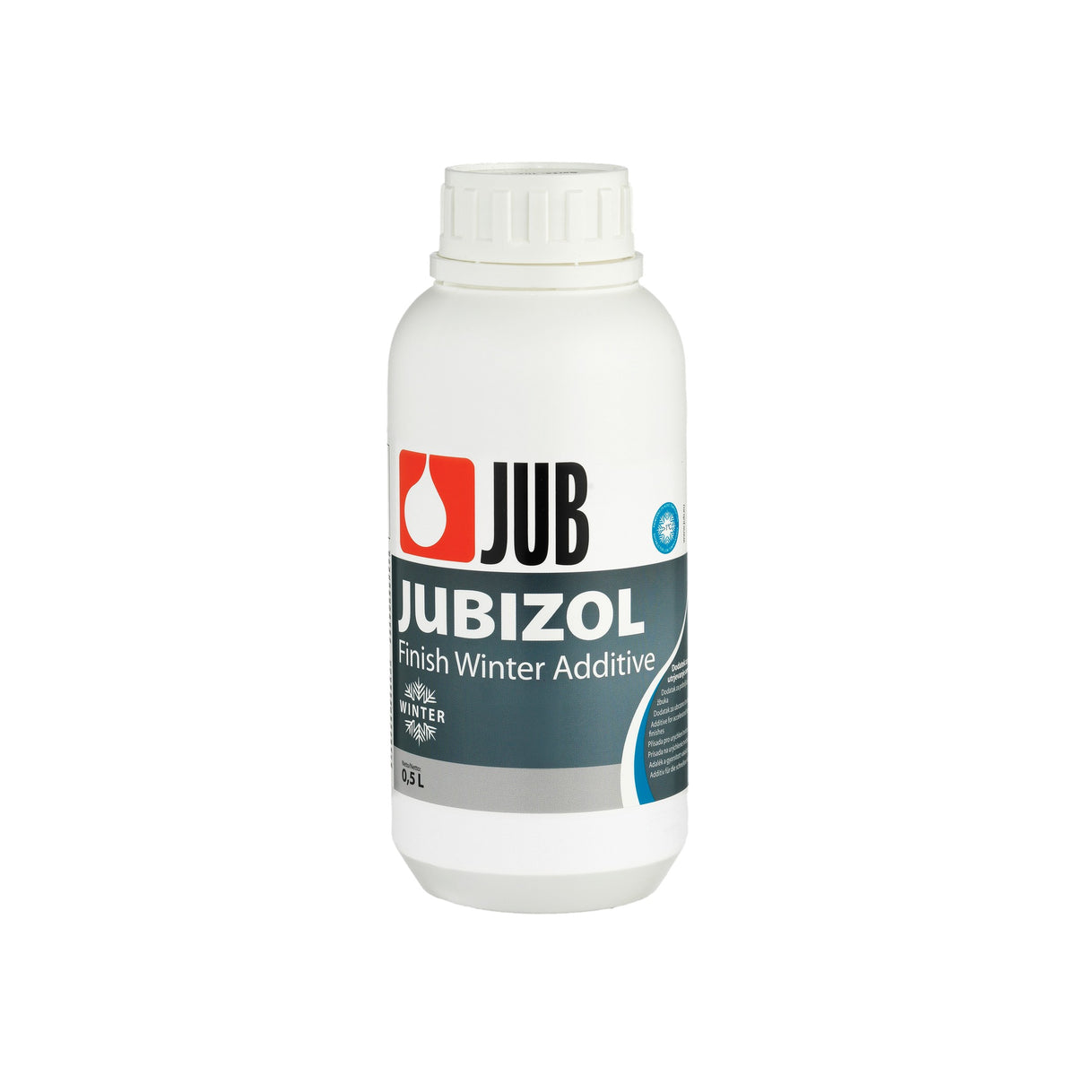 JUB JUBIZOL Finish Winter Additive zimní přísada pro urychlení tvrdnutí omítek 0,5 l