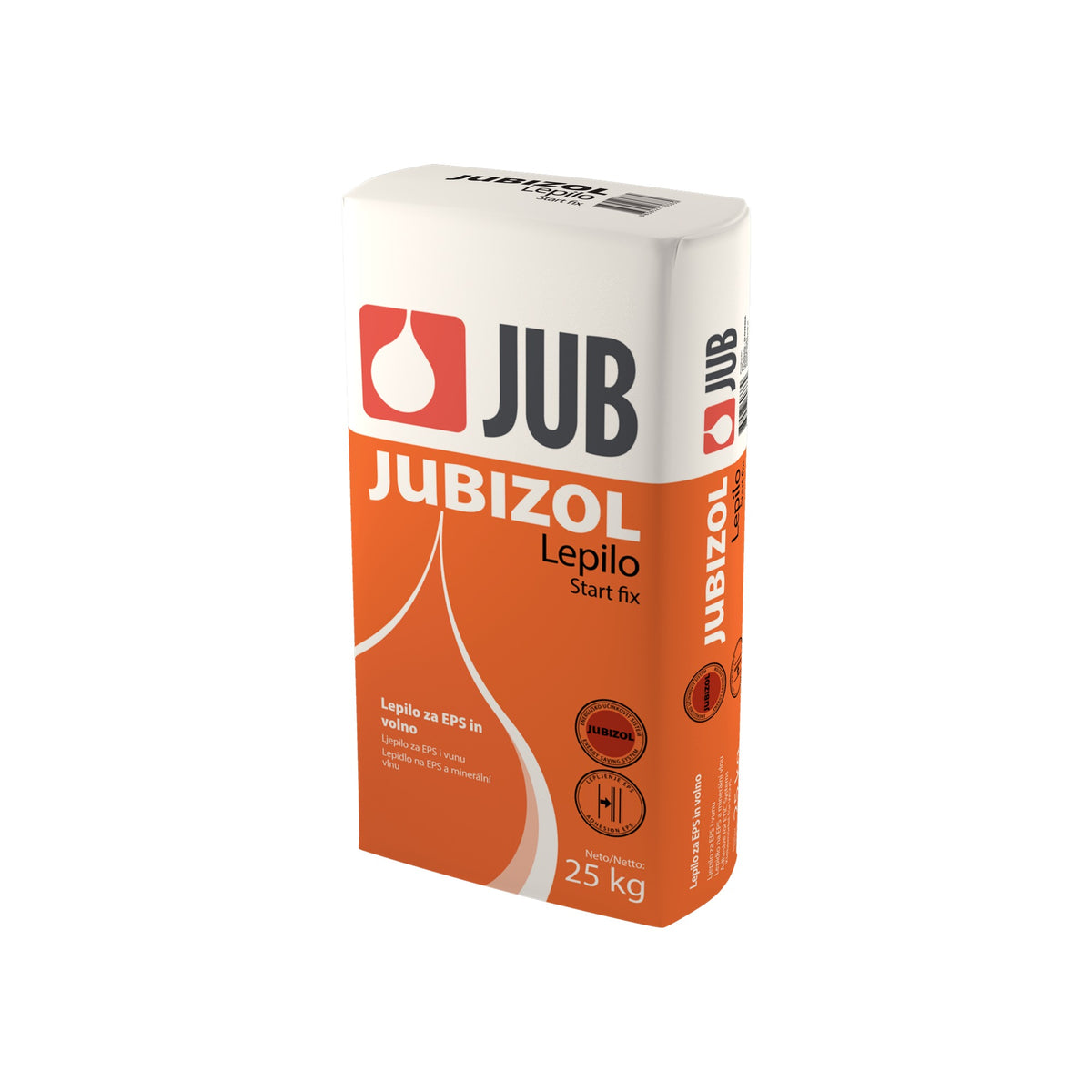 JUB JUBIZOL Lepidlo na polystyren a minerální vatu 25 kg