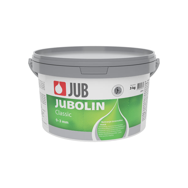 JUB JUBOLIN Classic bílý stěrkový tmel na zeď 3 kg