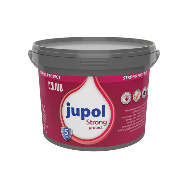JUB JUPOL Strong Protect vysoce odolná omyvatelná malířská barva 5 l