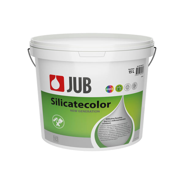 JUB Silicatecolor bílá silikátová fasádní barva 15 l