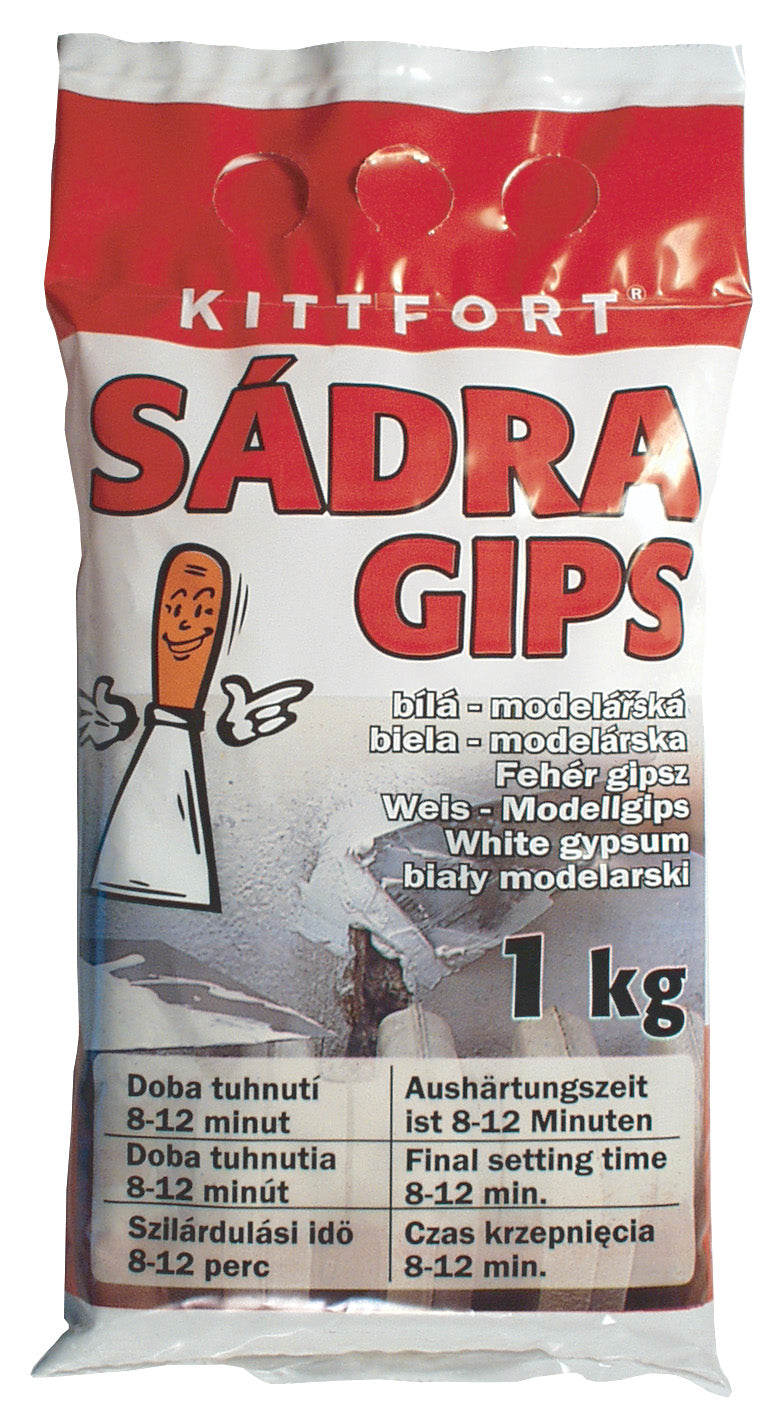 KITTFORT Sádra modelářská bílá