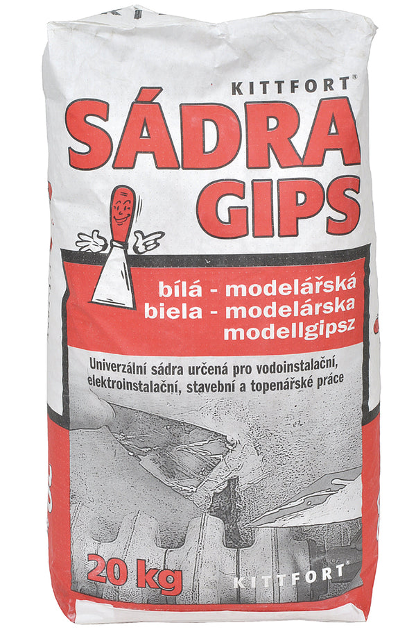 KITTFORT Sádra modelářská bílá