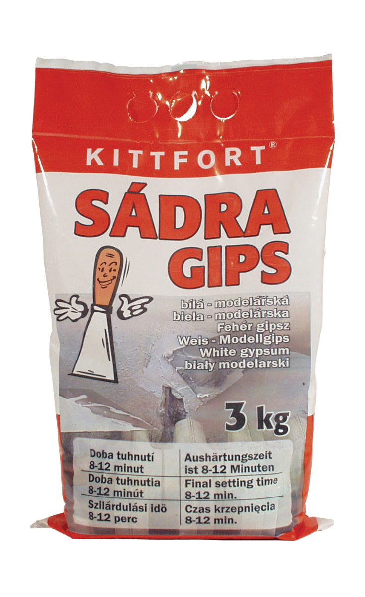 KITTFORT Sádra modelářská bílá