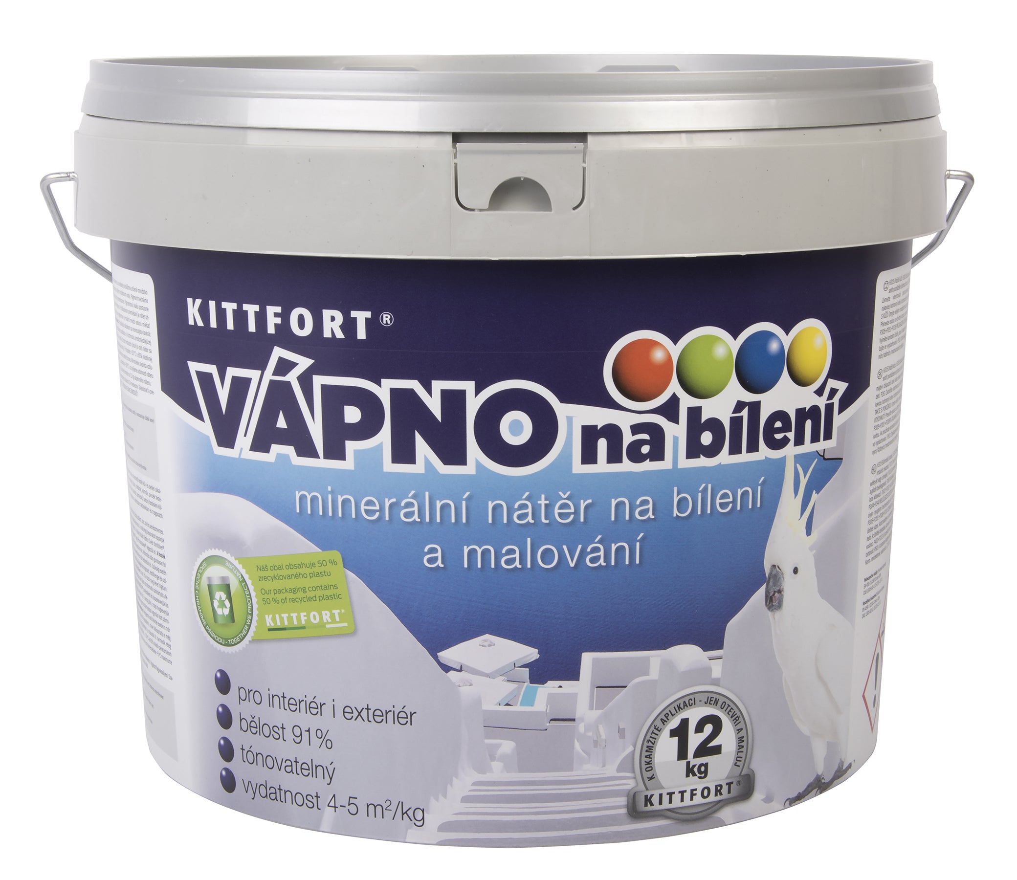 KITTFORT VÁPNO hašené na bílení a malovaní