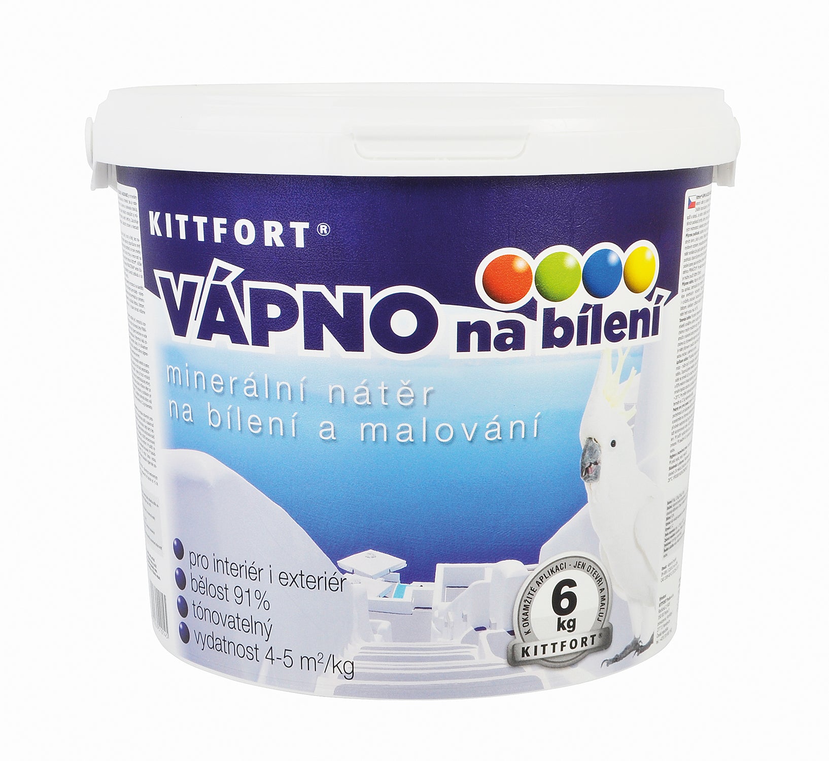 KITTFORT VÁPNO hašené na bílení a malovaní