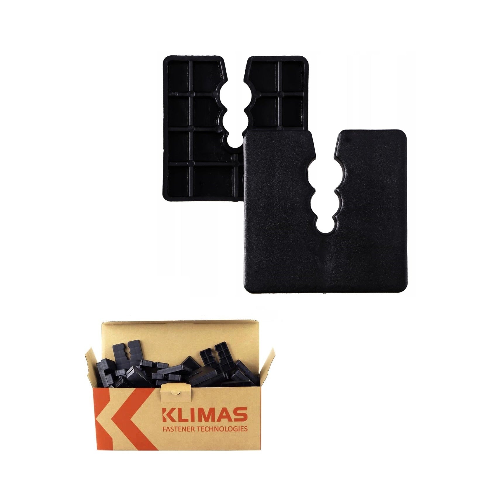 KLIMAS Wkret-met Distanční podložky 50x50mm - PVC 10 mm