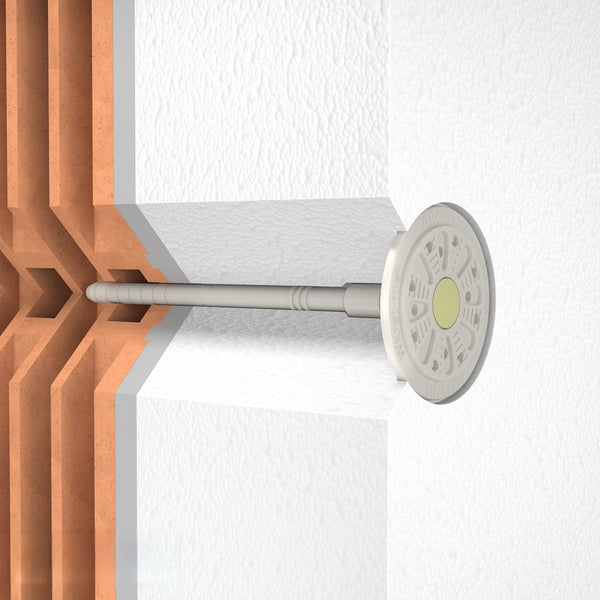KLIMAS Wkret-met FIXPLUG Talířová hmoždinka s plastovým trnem Ø10 mm
