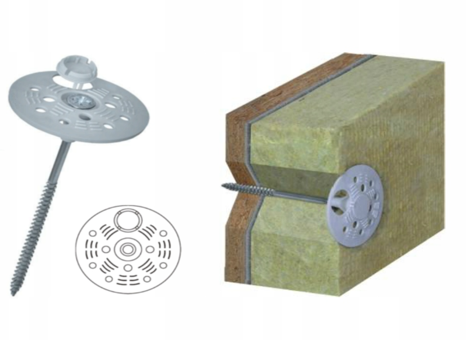KLIMAS Wkret-met TDP-060 přítlačný izolační talířek 60 mm