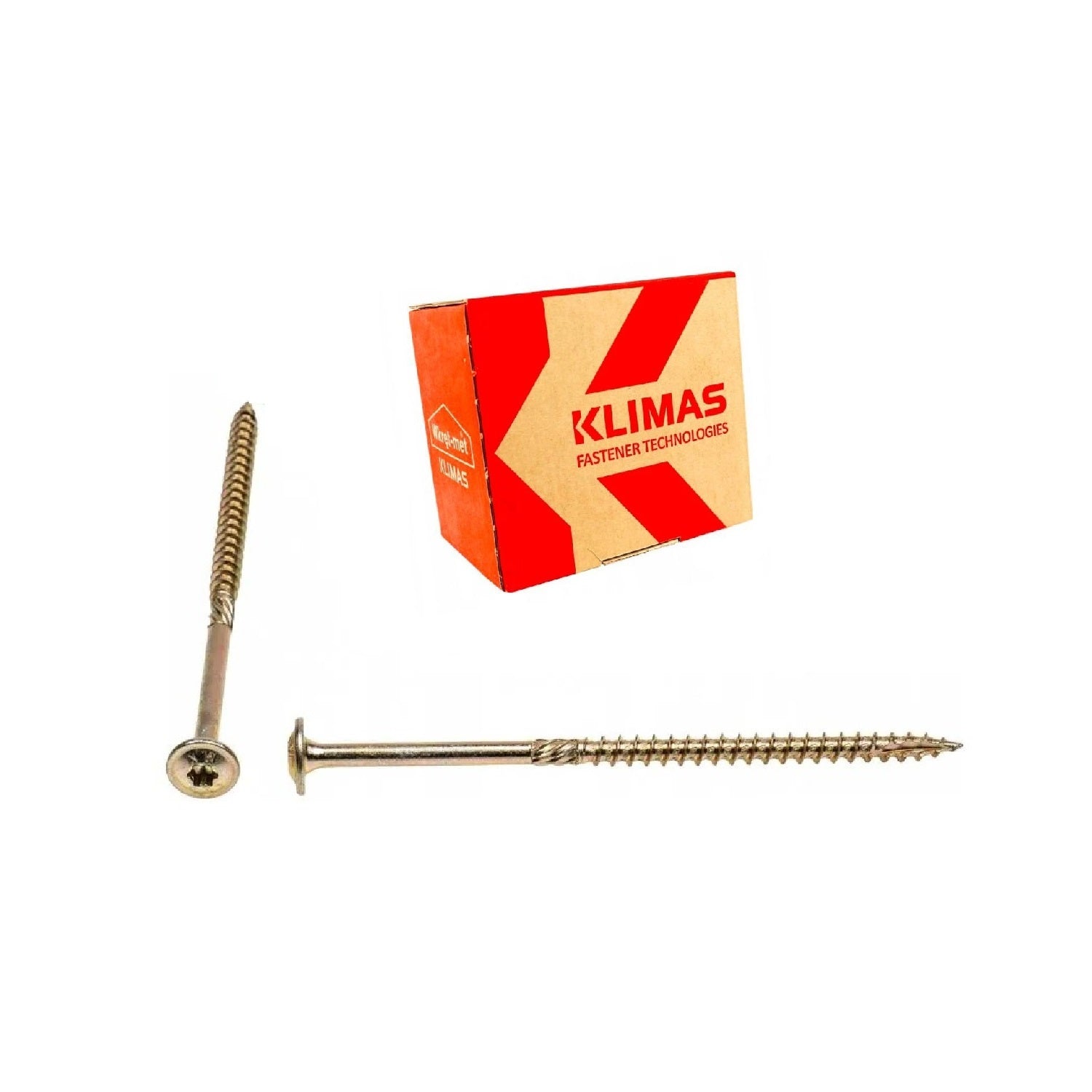 KLIMAS Wkret-met WKCP Ø6x120 mm TX-30 konstrukční vrut do dřeva s talířovou hlavou