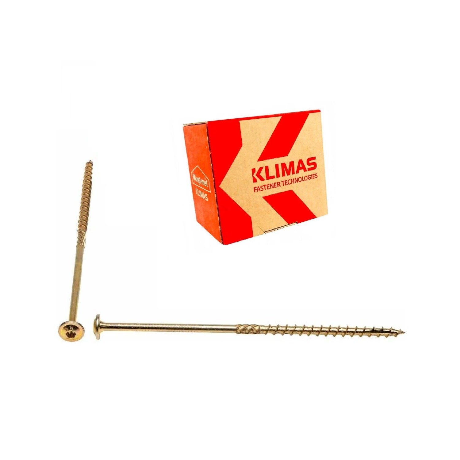 KLIMAS Wkret-met WKCP Ø6x160 mm TX-30 konstrukční vrut do dřeva s talířovou hlavou