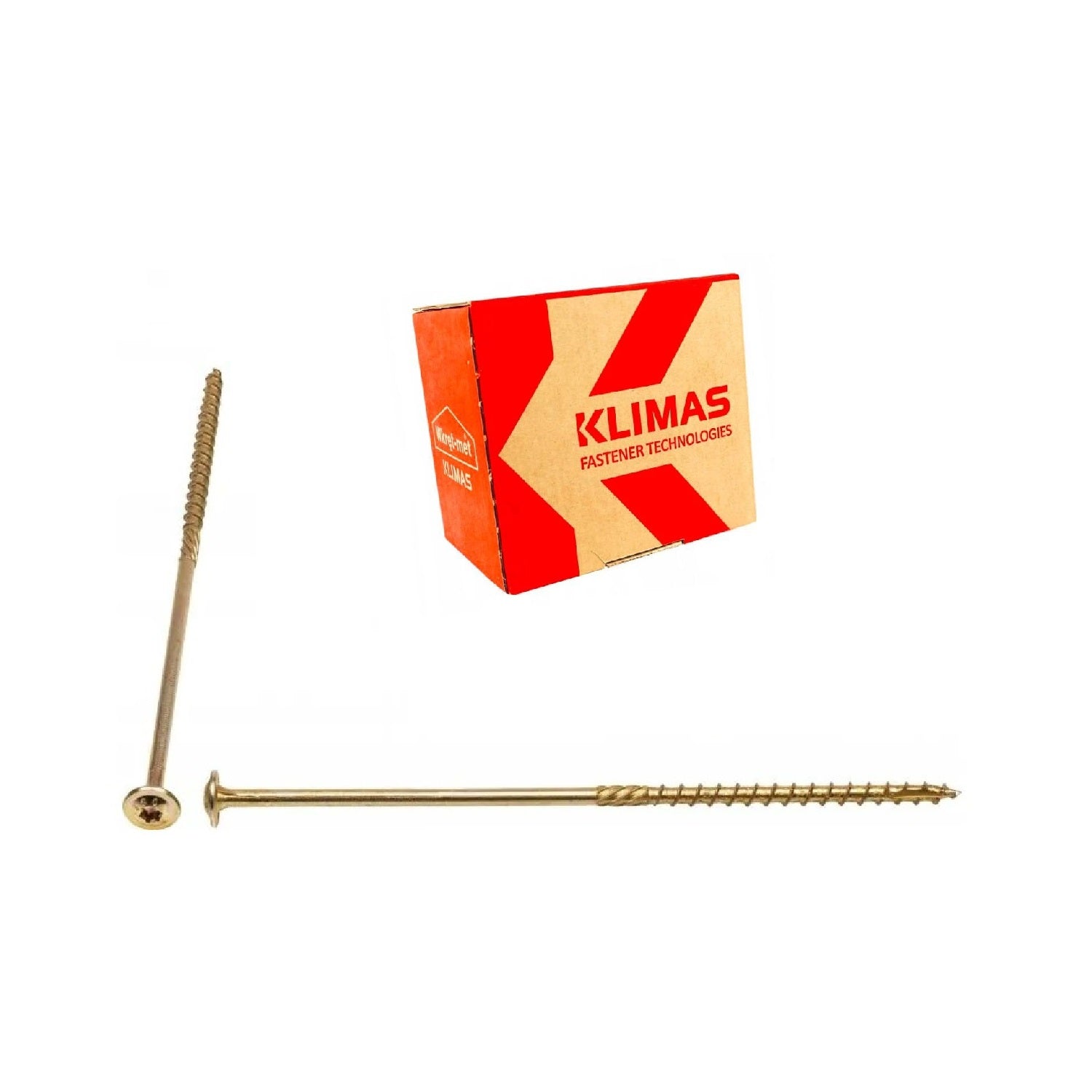 KLIMAS Wkret-met WKCP Ø6x180 mm TX-30 konstrukční vrut do dřeva s talířovou hlavou