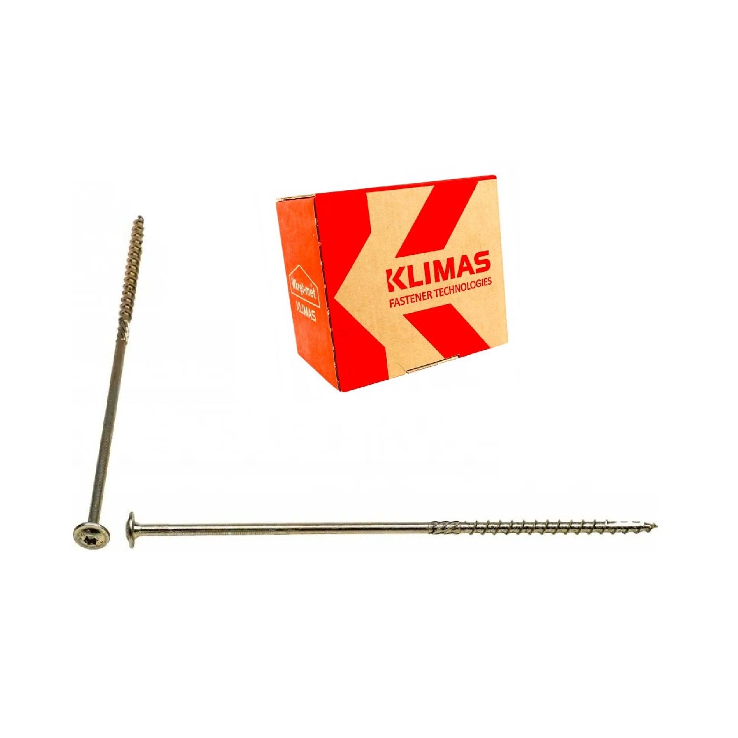 KLIMAS Wkret-met WKCP Ø6x200 mm TX-30 konstrukční vrut do dřeva s talířovou hlavou
