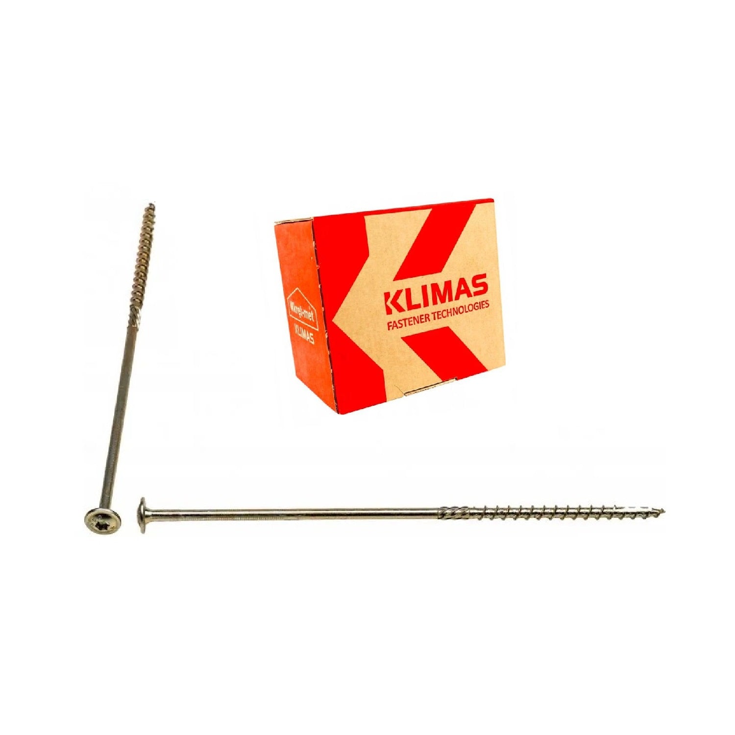 KLIMAS Wkret-met WKCP Ø6x220 mm TX-30 konstrukční vrut do dřeva s talířovou hlavou