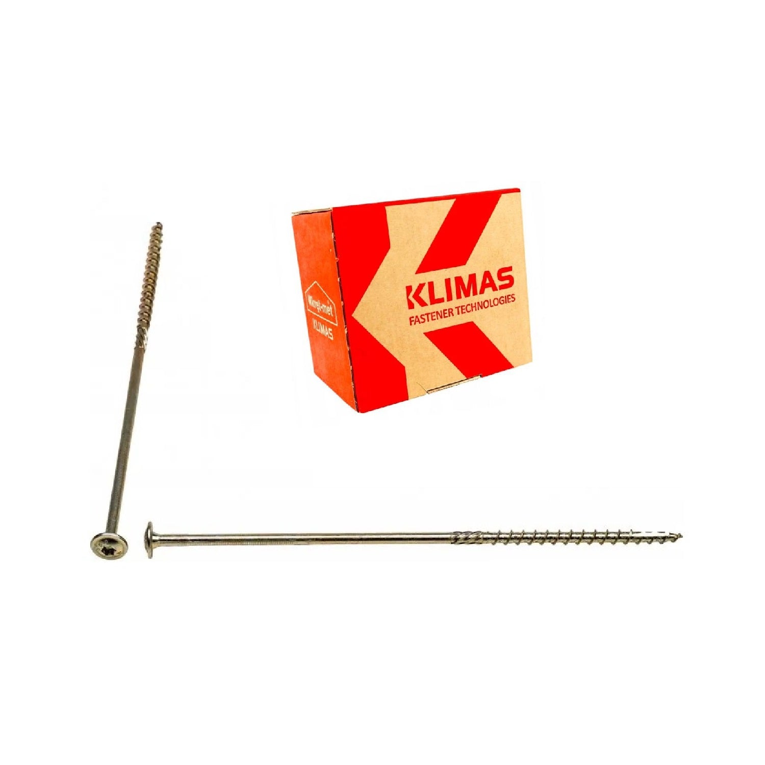 KLIMAS Wkret-met WKCP Ø6x240 mm TX-30 konstrukční vrut do dřeva s talířovou hlavou