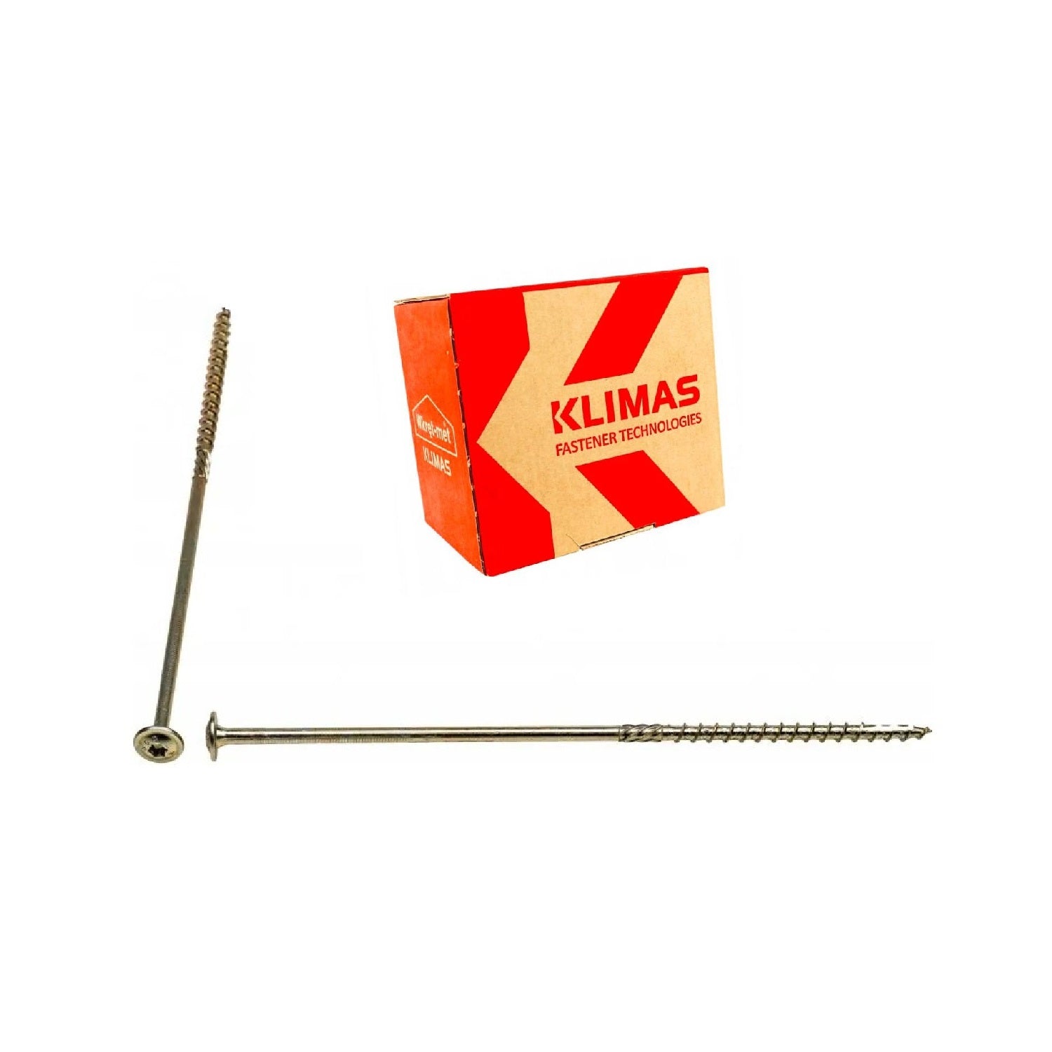 KLIMAS Wkret-met WKCP Ø6x260 mm TX-30 konstrukční vrut do dřeva s talířovou hlavou