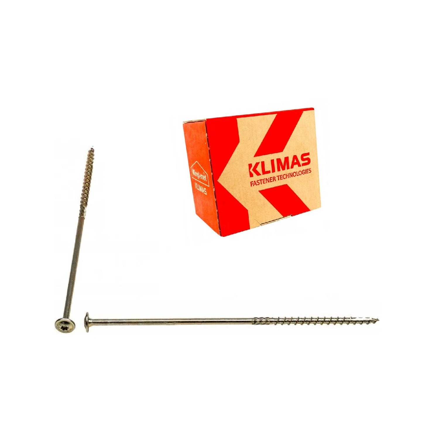KLIMAS Wkret-met WKCP Ø6x300 mm TX-30 konstrukční vrut do dřeva s talířovou hlavou