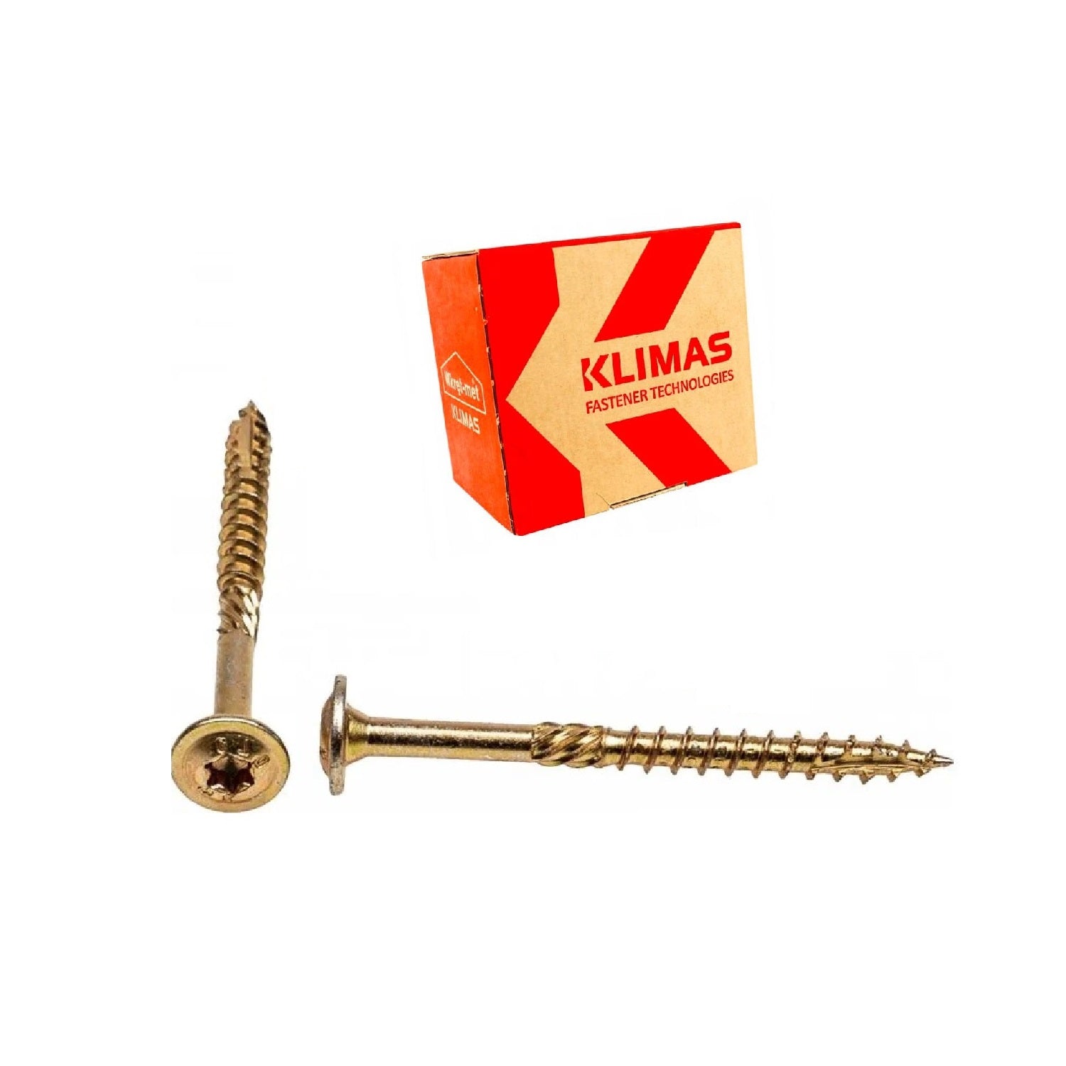 KLIMAS Wkret-met WKCP Ø6x70 mm TX-30 konstrukční vrut do dřeva s talířovou hlavou