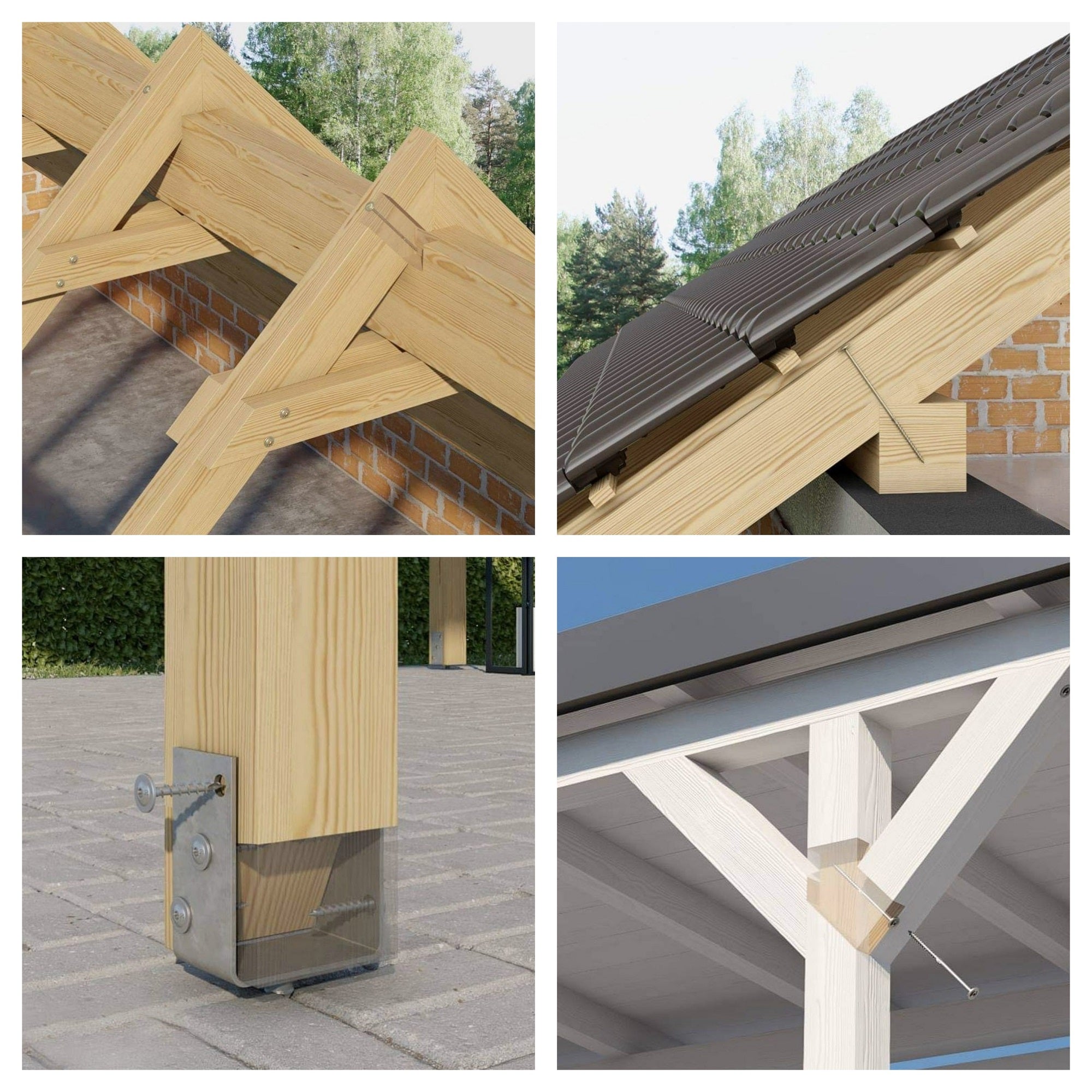 KLIMAS Wkret-met WKCS Ø4,5 mm TX-20 konstrukční vrut do dřeva se zápustnou hlavou