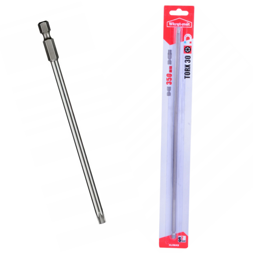 KLIMAS Wkret-met magnetický hvězdicový bit TX-30 350 mm