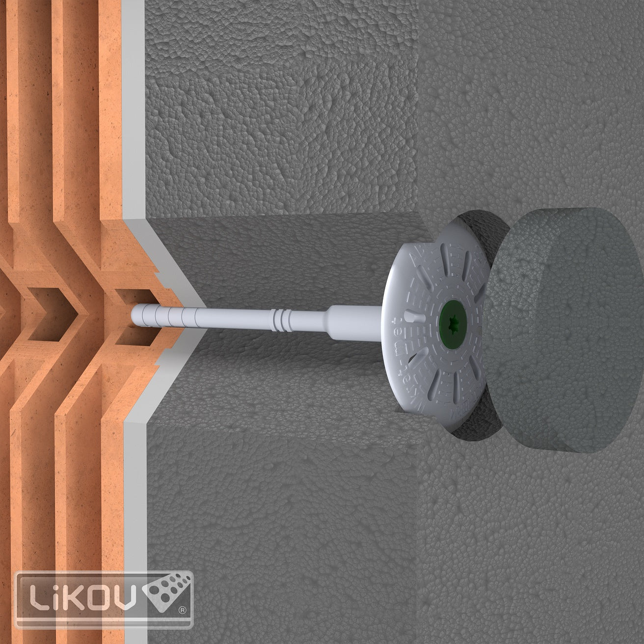 LIKOV polystyrenová zátka Ø65 mm