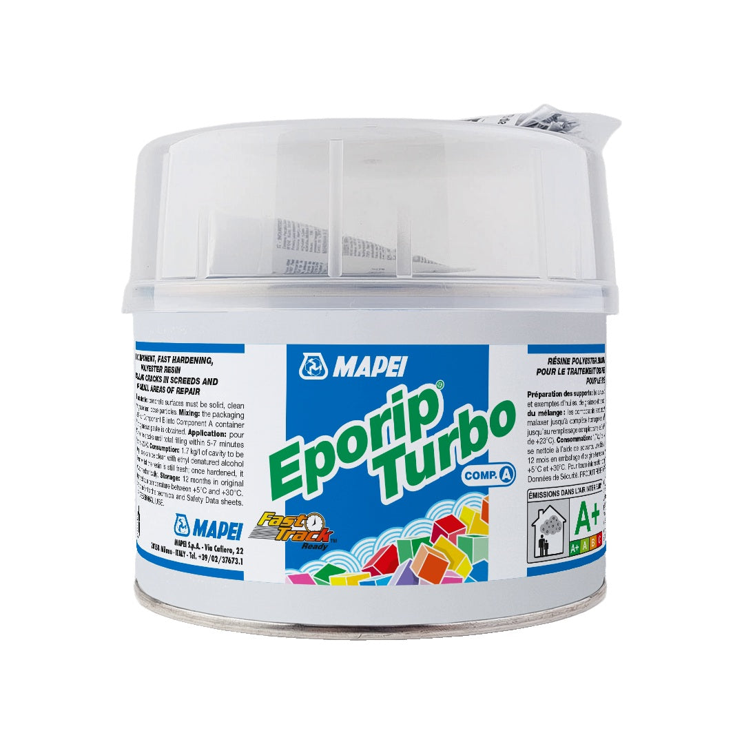 MAPEI Eporip Turbo A+B dvousložková polyesterová pryskyřice pro utěsnění trhlin