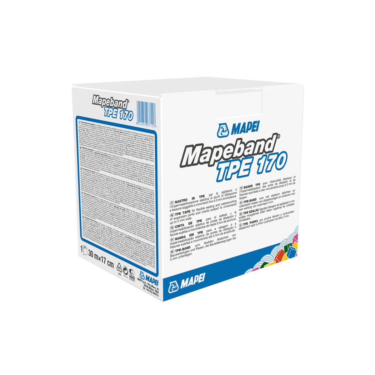 MAPEI Mapeband TPE 170 těsnící páska na dilatační spáry a trhliny 30 m