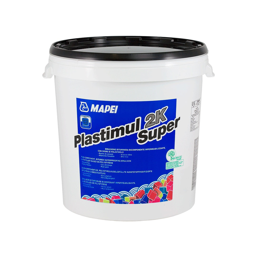 MAPEI Plastimul 2K Super dvousložková bitumenová hydroizolace základů 22,9 kg